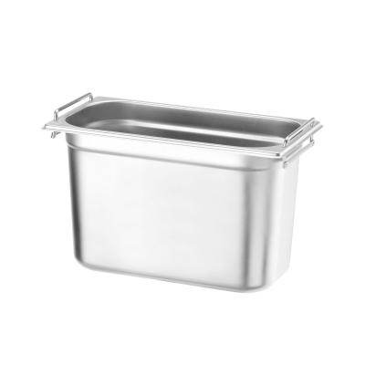 Kontejner GN 1/3 s držadly, HENDI, Budget Line, GN 1/3, 7,8L, 325x176x(H)200mm | 817452